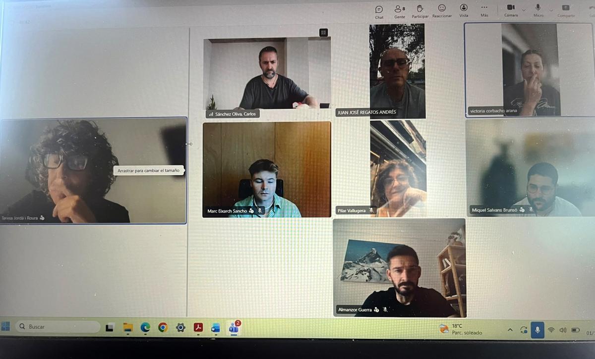 Reunión de FSC CCOO y UGT -SP con el GRupo Parlamentario de ERC