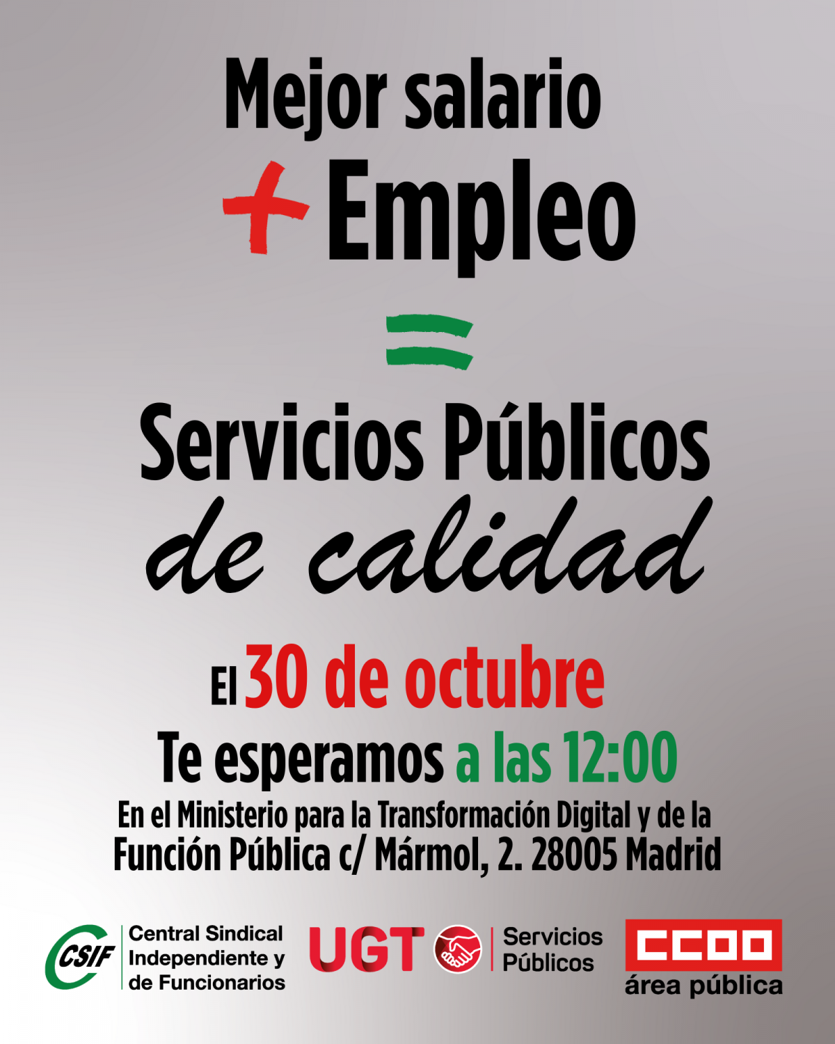 MOVILIZACIONES 30 DE OCTUBRE 2025